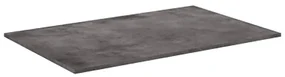 Top per lavabo Neo SENSEA L 61 x H 1.2 x P 48.5 cm grigio stratificato, effetto pietra naturale