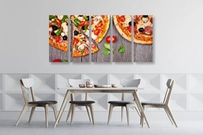 Quadri 5 pezzi – Pizza