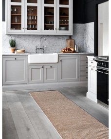 Passatoia da interno/esterno beige 70x200 cm Effi Granit – Pappelina