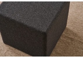 Pouf CUBI 40x40 cm marrone scuro