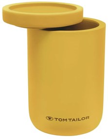 Organizer da bagno in poliresina color senape per dischetti di cotone Tom Tailor T-Color Bath – Wenko