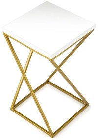 Portafiori LOFT 40x24 cm oro/bianco