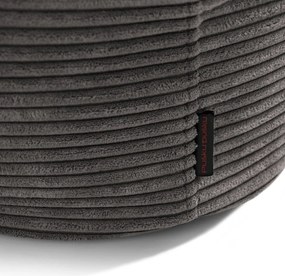 Puof a sacco color mattone con rivestimento in velluto a coste Sofa MooG – SLOWDOWN