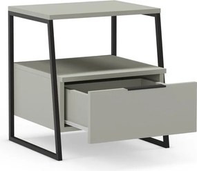 Comodino verde-grigio Velia - Marckeric