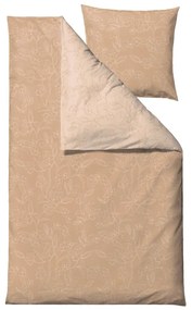 Biancheria da letto singola in cotone sateen arancione 140x200 cm Infinity - Södahl