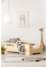 Letto per bambini in legno di pino 70x160 cm Box 2 - Adeko