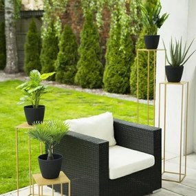 Portafiori 100x24 cm oro