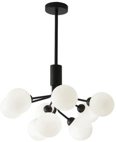 Apparecchio a sospensione in bianco e nero, altezza 102 cm Musa - SULION