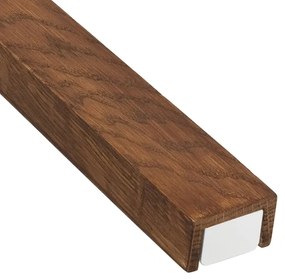 Brilagi-Illuminazione a LED per specchi da bagno WOODY MIRROR LED/15W/230V IP44 quercia/bianco