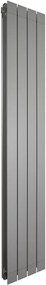 Radiatore acqua calda PRODIGE SUPERIOR in alluminio, 4 elementi, interasse 1800 mm, silver