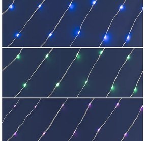 LED RGB Catena di Natale dimmerabile 100xLED/29 funzioni 10,4m