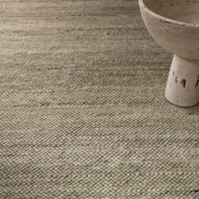 Tappeto kaki double-face e tessuto a mano in misto lana 160x230 cm Birkdale Pistachio - Asiatic Carpets