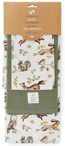Set di strofinacci in cotone 3 pz 45x65 cm Forest Fable – Cooksmart ®