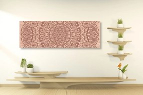 Quadro su tela – Mandala floreale