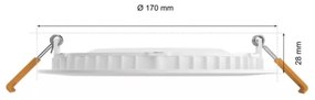 Philips - LED RGBW Lampada da bagno dimmerabile Hue SLIM LED/12W/230V IP44