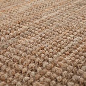 Tappeto di colore naturale in iuta tessuto a mano 120x170 cm Jute – Flair Rugs