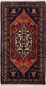 Shiraz Tappeto 80x150 (Iran) Annodato A Mano