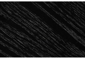 Tavolino da salotto rotondo nero/di colore naturale ø 80 cm Makoto – White Label