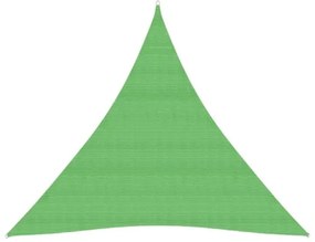 Vela Parasole 160 g/m² Verde Chiaro 5x5x5 m in HDPE