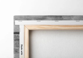 Quadro su tela – Lettere Home in bianco e nero