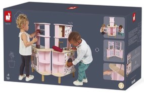 Cucina in legno per bambini double-face con lavatrice - Twist