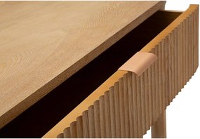 Tavolo consolle di colore naturale in abete massiccio 40x110 cm Gothenburg – Mauro Ferretti