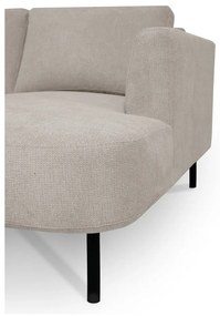 Divano angolare beige (con penisola a sinistra/a forma di "U") Hero – Scandic