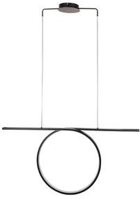 Lampadario LED sospeso su cavo ODETTA LED/42W/230V 4000K nero