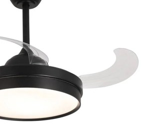 VENTILATORE 4 PALE PIEGHEVOLI LED 38W ROBBY