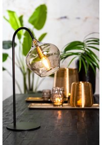 Lampada da tavolo nera (altezza 50,5 cm) Rakel - Light &amp; Living