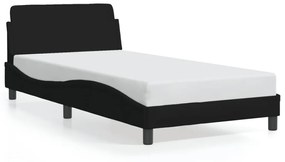 Giroletto Senza Materasso Nero 100x200 Cm İn Tessuto /
