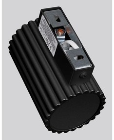 Lampada da parete nera Gleam – Sollux