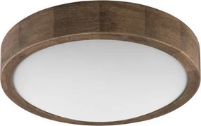 Brilagi-LED RGBW Plafoniera dimmerabile CARVALHO SLIM 1xE27/15W/230V Wi-Fi rovere Ø 27 cm