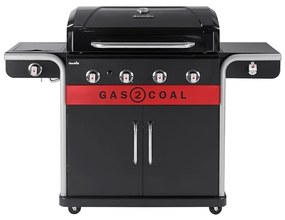 Barbecue A Gas E Carbonella Char-broil Gas2coal 2.0 4b Real America Bbq - Char-broil