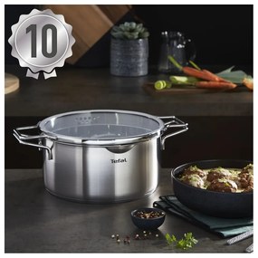 Set di 10 pentole in acciaio inox Nordica - Tefal