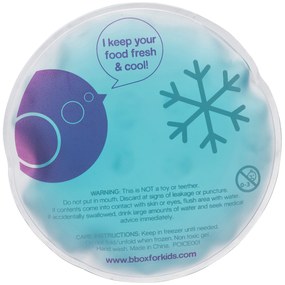 Box porta merenda grande – blu/verde