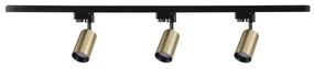 Faretto per sistema a binario MARIBEL 3xGU10/10W/230V oro