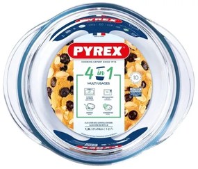 Pirofila da forno con coperchio PYREX 1,3 l