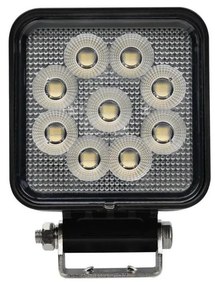 LED Faretto per macchina BLACK LED/36W/10-30V IP69 5700K quadrato