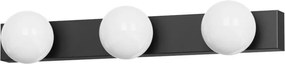 Brilagi - Illuminazione LED per specchio da bagno HOLLYWOOD 3xLED/3W/230V IP44 nero
