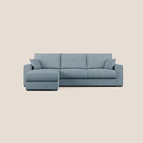 Dream Divano letto angolare in microfibra effetto pelle smacchiabile T15