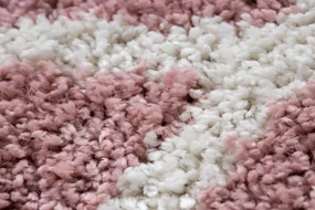 Tappeto BERBER BENI rosa Frange berbero marocchino shaggy