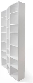 Libreria bianca 108x224 cm Valsa - TemaHome