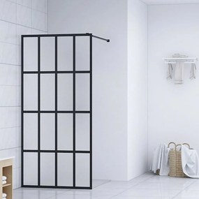 Cabina Doccia Con Vetro Temperato Glassato 90x195 Cm /