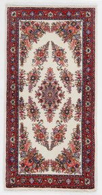Sarouk Tappeto 130 x 70 (Iran) Annodato A Mano