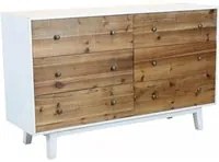 Cassettiera con sei cassetti in Legno cm 146x45x90 - LUKE