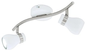 Eglo 97351 - Faretto LED ARBOLEDAS 2xGU10/5W/230V