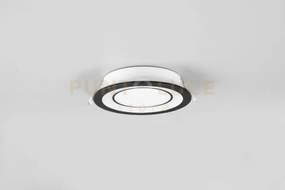 Faretto core tripla accensione indipendente d.14,8cm plastica nera...