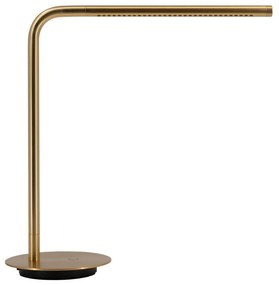 Lampada da tavolo a LED dimmerabile in oro (altezza 46 cm) Omni Table - UMAGE