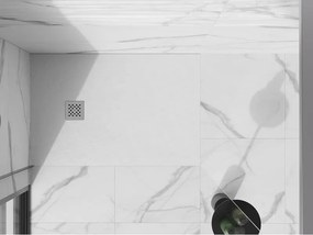 Mexen Stone+ piatto doccia in composito rettangolare 90 x 80 cm, bianco - 44108090